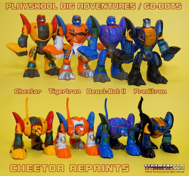 Playskool Go Bots Transformers Cheetor Goes Wild   BEAST WARS MONTH (1 of 1)